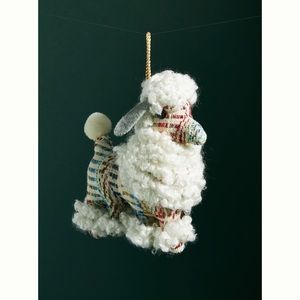 Anthropologie pup ornament